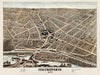 Historical Map, Glens Falls, N.Y : 1875, Vintage Wall Art