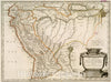 Historical Map, 1656 Le Perou : et le Cours de la rivieI're Amazone, Depuis SES Sources jusques a la mer, Vintage Wall Art