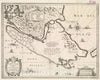 Historical Map, 1633 Freti Magellanici ac novi freti vulgo le Maire, Vintage Wall Art