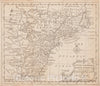 Historical Map, A New & Accurate map of North America, Including The British acquisitions gain'd by The Late war, 1763, Vintage Wall Art