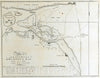 Historical Map, 1795 A Plan of Albany River in Hudson's Bay : Latitude 50aÂ° 12' 0' North, Longitude 82aÂ° 40' 0' W. from London, Vintage Wall Art