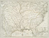 Historical Map, 1782 Carte de la Louisiane et du Cours du Mississipi avec les Colonies anglaises, Vintage Wall Art