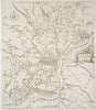 Historical Map, 1753 A map of Philadelphia and Parts Adjacent, Vintage Wall Art