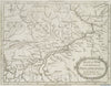 Historical Map, 1777 Seat of war in The Environs of Philadeliphia, Vintage Wall Art