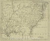 Historical Map, 1755 A map of Virginia, North and South Carolina, Georgia, Maryland : with Part of New Jersey et Cetera, Vintage Wall Art
