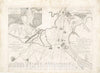 Historical Map, Barre et Port de Charles-Town Leve en 1776 : avec les attaques du Fort Sulivan du 28 juin 1776 par l'escadre Anglaise commandee par P. Parker, Vintage Wall Art