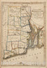 Historic 1814 Map - The State Of Rhode Island. Compiled From The Survey And Observations Of Caleb Harris.- Rhode Island - Vintage Wall Art