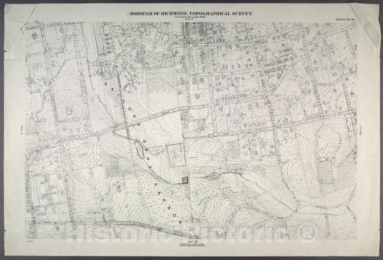 Historic Map - 1906 New York, N.Y. Richmond, [Sailor'S Snug Harbor (Livingston), Henderson, Castleton, Prospect, N.Austins, S. Austins, Brighton And Webster - Vintage Wall Art