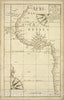 Historic 1702 Map - A Draught Of The Coast Of Africa From The Streights Mouth To Cap - Vintage Wall Art