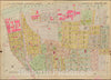 Historic Map - 1908 Hudson County, New York (N.Y.), Passaic River, Berlin St, Davis Ave, Central Ave. - Vintage Wall Art