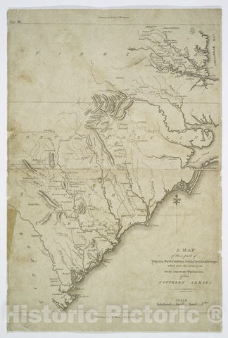 Historic 1801 Map - The State Of Virginia : From The Best Authorities - Virginia - Virginia - Maps - Vintage Wall Art