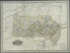 Historic Map - 1839 A Map Of The Canals & Rail Roads Of Pennsylvania And New Jersey And The Adjoining States - Vintage Wall Art