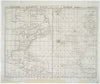 Historic Map - 1781 A New Map Or Chart In Mercators Projection Of The Western Or Atlantic Ocean : With Part Of Europe, Africa And America. - Vintage Wall Art