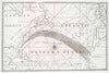 Historic 1802 Map - [A Chart Of The Atlantic Or Western Ocean] - Atlantic Ocean - Gulf Stream - North Atlantic Ocean - Charts And Maps - Vintage Wall Art