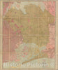 Historic 1916 Map - Map Of Borough Of Queens, Supplent To The Brooklyn Eagle Almanac, 1917.Of New York City And State - Queens - Vintage Wall Art
