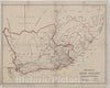 Historic 1800 Map - New Map Of Cape Colony And Adjacent Territories - Cape Of Good Hope (South Africa) - Maps - South Africa - Maps - Vintage Wall Art