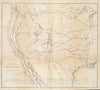 Historical Map, 1855 Map of routes for a Pacific railroad, Vintage Wall Art