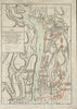 Historical Map, 1777 Plan von den operationen der Koeniglichen Armee Unter dem General Sir William Howe : in Neuyorck und Ost-NeujerseyIË† gegen die Americaner, Vintage Wall Art