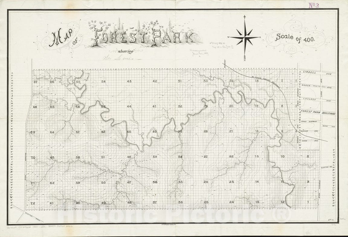 Forest Park St Louis Map