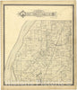 Historic 1901 Map - Standard Atlas of Monroe County, Illinois : Including a plat Book of The Villages, Cities and townships of The County, map of The State - United States