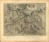 Historic 1647 Map - Le Theatre du Monde, ou, Novvel Atlas - Zurich and The Territory of Basel - Novvel Atlas