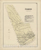 Historic 1874 Map - Atlas of Centre County, Pennsylvania - Curtain