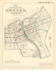 Historic 1880 Map - City Atlas of Oswego, New York - Map of The City of Oswego, New York - Atlas of The City of Oswego N.Y.
