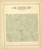 Historic 1891 Map - Plat Book of Tazewell County, Illinois - Boynton
