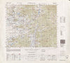 Historic 1945 Map - Korea 1:50,000 - P'Yonggang, 1953 - Series L751