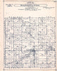 Historic 1930 Map - Atlas of Butler County, Iowa. - Map of Washington Township Butler County, Iowa