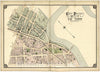 Historic 1877 Map - Atlas of Passaic County, New-Jersey - City of Passaic Part of The 1st and 2nd Wards - Atlas of Passaic County, New-Jersey : 2