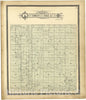 Historic 1901 Map - Standard Atlas of Lyon County, Kansas - Map of Township 17 S. Range XIII E.