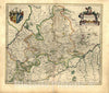 Historic 1647 Map - Le Theatre du Monde, ou, Novvel Atlas - Duchy of Westphalia - Novvel Atlas