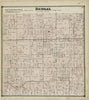 Historic 1873 Map - Atlas of Clinton County, Michigan - Bengal