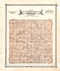 Historic 1921 Map - Atlas of Audubon County, Iowa - Map of Douglas Township