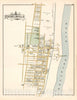 Historic 1891 Map - Atlas of Bucks Co, Penna. - Riegelsville - Atlas of Bucks County, Pennsylvania