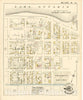 Historic 1880 Map - City Atlas of Oswego, New York - Parts of Ward 1. Oswego. Plate S. - Atlas of The City of Oswego N.Y.