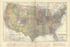 Historic 1920 Map - Atlas of Ida County, Iowa - Map of United States