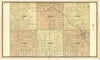Historic 1904 Map - Standard Atlas of Custer County, Nebraska - 16 XXV; 16 XXIV; 16 XXIII; 15 XXV; 15 XXIV; 15 XXIII