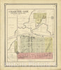 Historic 1908 Map - Standard Atlas of Crawford County, Iowa - Charter Oak, Charter Oak Twp.