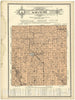 Historic 1914 Map - Atlas and plat Book of Jasper County, Iowa - Map of East Half of Elk Creek Township - Standard Atlas and Directory of Jasper County, Iowa