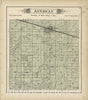 Historic 1893 Map - Plat Book of Henry County, Illinois - Annawan 1