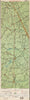 Historic 1924 Map - Aeronautical Strip maps of The United States. - No. 16, 1926 - rev. 1931 - Air Corps map