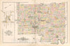 Historic 1891 Map - Atlas of Bucks Co, Penna. - Buckingham - Atlas of Bucks County, Pennsylvania