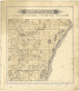 Historic 1895 Map - Plat Book of Pike County, Illinois - Pleasantville; Detroit; Valley City - Standard Atlas of Pike County, Illinois