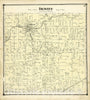 Historic 1873 Map - Atlas of Clinton County, Michigan - Dewitt
