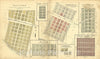 Historic 1911 Map - Plat Book of Finney County, Kansas - Holcomb, Gas City, Pierceville, Burnham, McCue, Eminence, So. Garden City