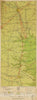 Historic 1924 Map - Aeronautical Strip maps of The United States. - No. 103, 1930 - Air Corps map