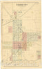 Historic 1894 Map - Plat Book of De WITT County, Illinois - Farmer City