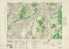 Historic 1943 Map - Holland 1:25,000 - Bergeyk, Holland - A.M.S. M831